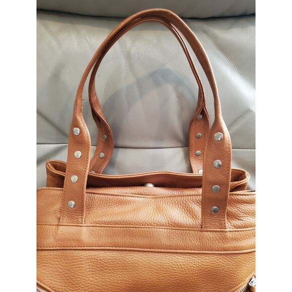 Botkier Brown Leather Satchel - Picture 4 of 15